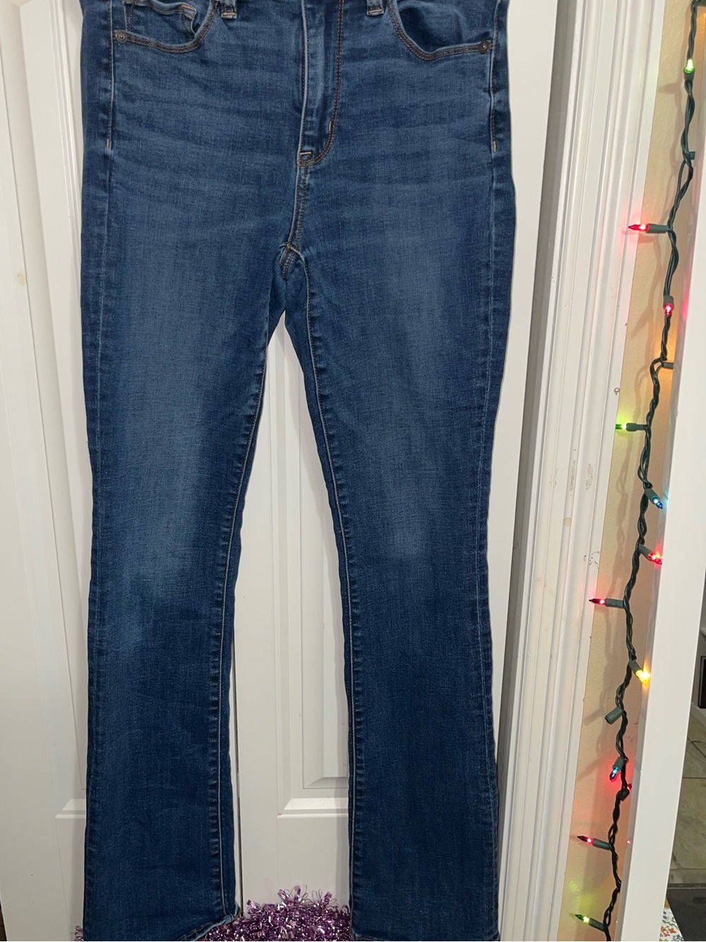 American Eagle Outfitters Women's Medium Blue Stretch Bootcut Jeans